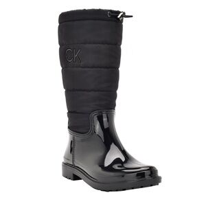 Calvin Klein Womens Siston Outdoor Mid-Calf Winter & Snow Boots